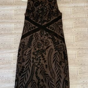 Lafayette 148 Black Silk Heirloom Beaded Dress